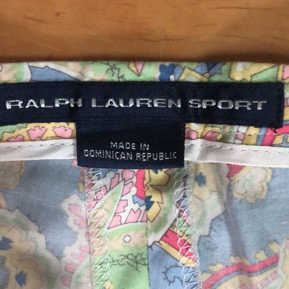 Vintage Ralph Lauren Paisley Pants size 4 never worn. - Picture 3 of 8